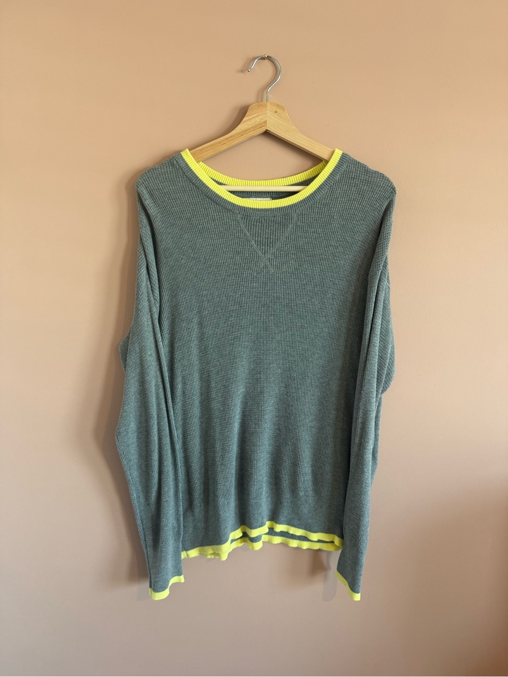 Style & Co Fitted Waffle Thin Sweater